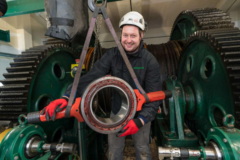 Dieser Mann liebt Herausforderungen