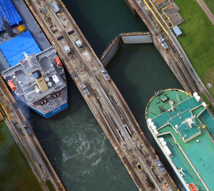 Graben für die Globalisierung