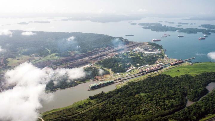 ... und der Panamakanal (14.000)