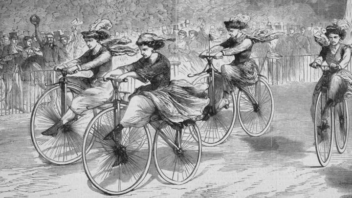 Shed your corset and mount a bike