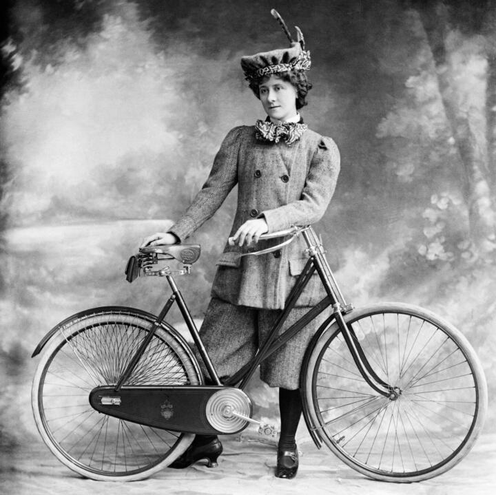 Shed your corset and mount a bike