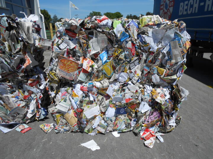 In 2018, of 83,770 metric tons (92,340 short tons) of waste, 66.3 percent were r ...