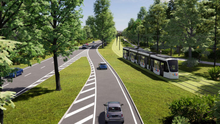 Schienen verbinden: Die Drei-St&auml;dte-Tram