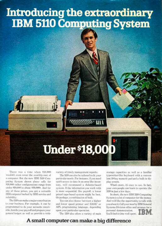 Everything’s relative: IBM touts this IT ensemble as a “small computer.” From to ...
