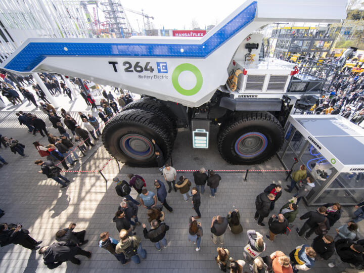 The Liebherr T 264 Mining Truck – presumably the world’s largest electric vehicl ...
