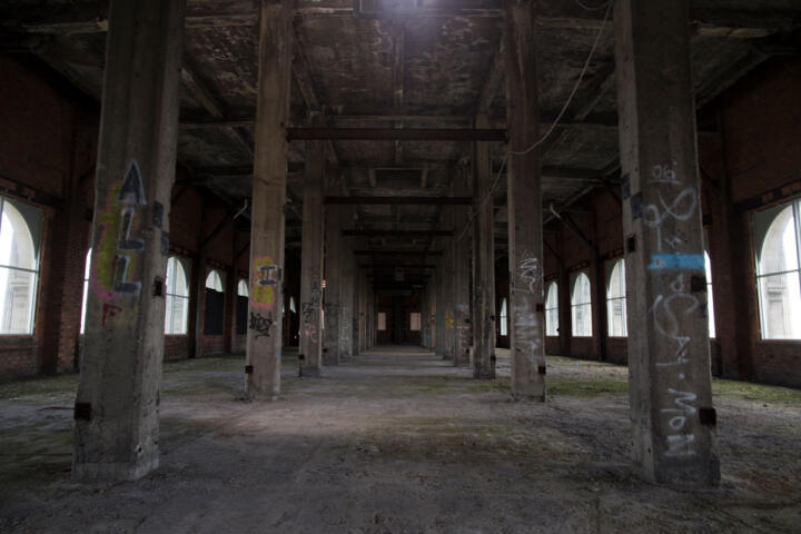 Als Ford das Gebäude 2018 kauft, ist es fast eine Ruine