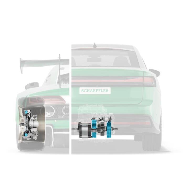 Comparison of a lamella brake in the innovation taxi (l.) with a production solu ...