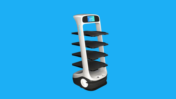 Peanut, der Kellner-Roboter, ist vielleicht nicht die ganz große Hilfe beim Serv ...