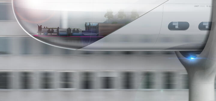 Best views in the glazed front dome