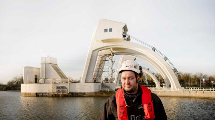 Dieser Mann liebt Herausforderungen