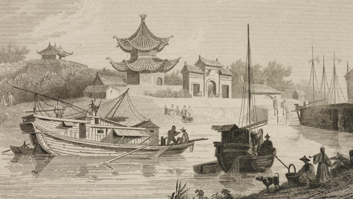 Graben für die Globalisierung