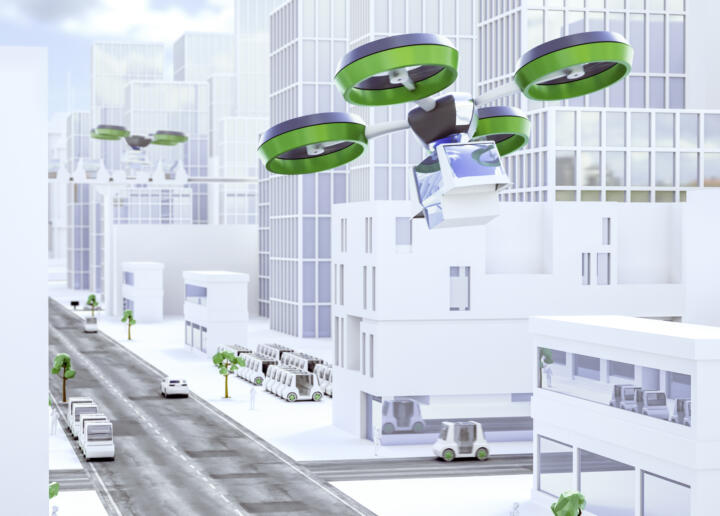 Am besten gleich in die Luft gehen